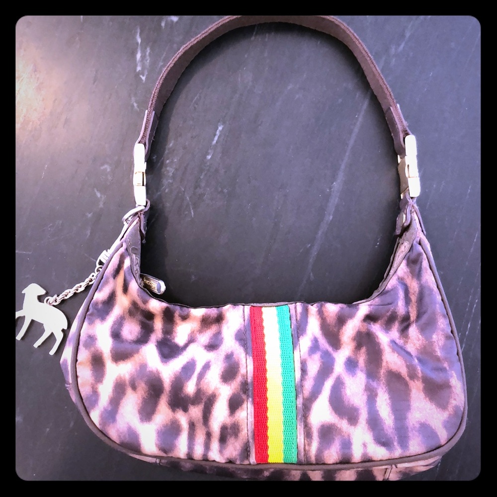 Small L.A.M.B. leopard print purse